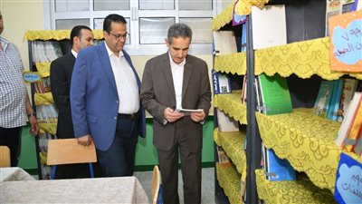 محافظ الغربية يفتتح مدرستين في مركز المحلة بتكلفة 13.2 مليون جنيه