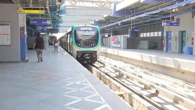 مترو الأنفاق توضح حقيقة تقابل قطارين في نفس الاتجاه بمحطة أم المصريين