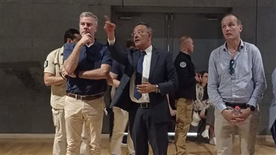 زيارة رئيس اللجنة العسكرية لحلف شمال الأطلنطي ووزيرة المالية إندونيسيا للمتحف القومي للحضارة 