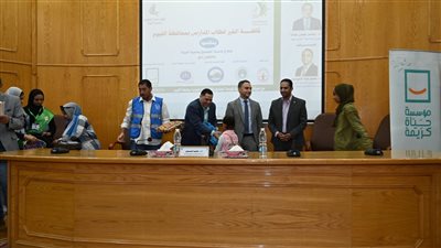 جامعة الفيوم تنظم قافلة الخير لطلاب المدارس بالمحافظة