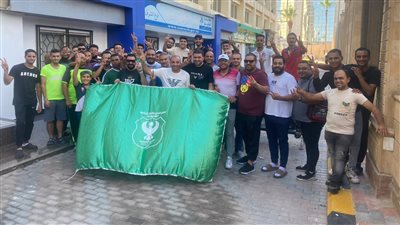 جماهير النادي المصري تحرر توكيلات للرئيس السيسي: نرد جميل بناء الاستاد | صور 