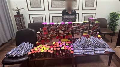 القبض على تاجر ألعاب نارية في الإسكندرية