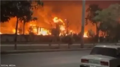  انفجار قوي قرب مطار طشقند في أوزبكستان | فيديو