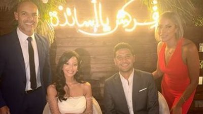 مريم محمود الجندي تحتفل بخطبتها على شاب من خارج الوسط الفني | صور