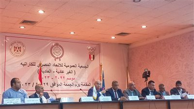 الموافقة على خط نشاط اتحاد الكاراتيه لموسم 2023- 2024