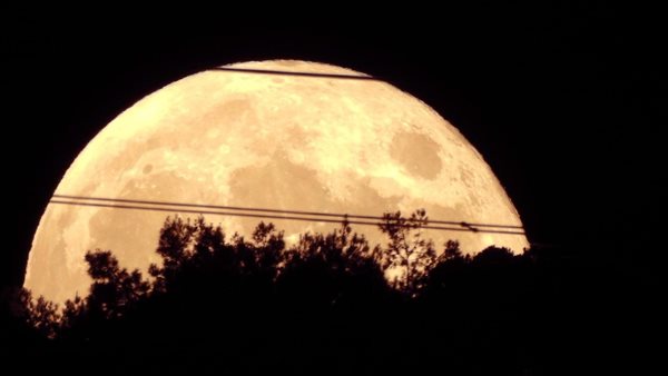 القمر العملاق