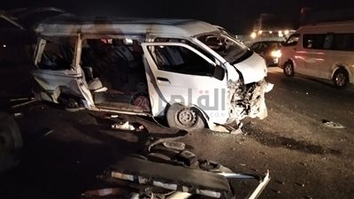 بسبب الأمطار.. انقلاب سيارة بالطريق الزراعي في البحيرة وإصابة 6 أشخاص | أسماء