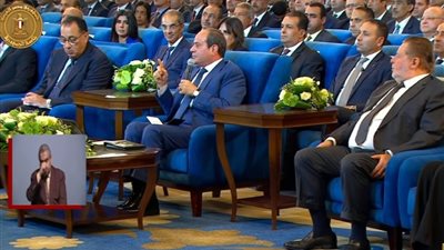 السيسي عن الصيد في بحيرة المنزلة: بقالنا 5 سنين شغالين لعودة الحياة إليها مرة أخرى