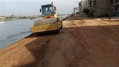 وزارة التنمية المحلية تتابع جهود رصف الطرق وتجميل الميداين في محافظتي الغربية والدقهلية