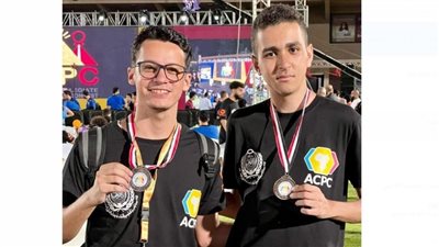 فريق بكلية هندسة حلوان يحصل على برونزية الجمهورية في مسابقة البرمجية الجامعية ICPC