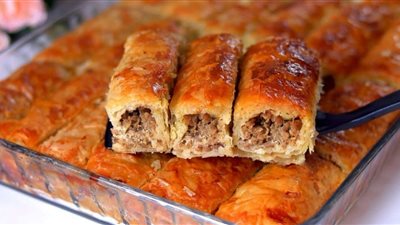 طريقة عمل الجلاش باللحمة المفرومة صوابع.. وصفة سهلة وبسيطة 