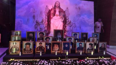 البابا تواضروس الثاني يترأس احتفالات اليوبيل الذهبي للكلية الإكليريكية بدير العذراء المحرق