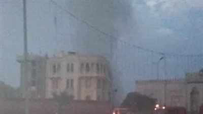 السيطرة على حريق في سوق بمنطقة السيدة زينب 