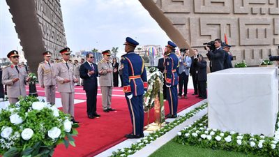 الرئيس السيسي يحتفل بمرور 50 عامًا على انتصارات أكتوبر المجيدة