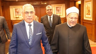 النائب العام يستقبل مفتي الجمهورية ووزير العدل السابق | صور