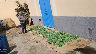 ضبط 355 ألف عبوة صلصة غير صالحة داخل مخزن في كفر الشيخ