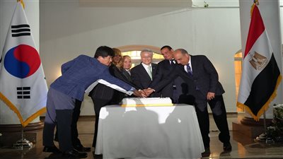 السفير الكوري بالقاهرة خلال الاحتفال باليوم الوطني: العلاقات مع مصر تتطور بشكل هائل ومستمر