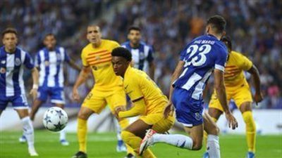 برشلونة يفوز بهدف على بورتو في دوري أبطال أوروبا