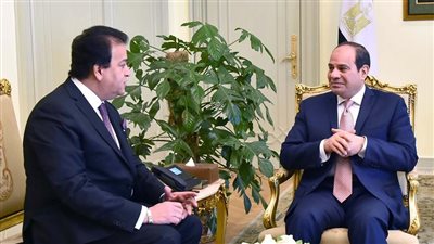  السيسي يوجه بمد العمل بحملة 100 يوم صحة