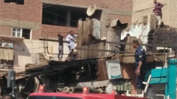 حريق هائل بأحد مخابز