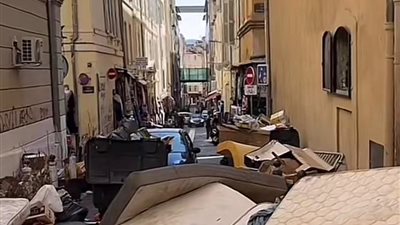 بق الفراش يغزو فرنسا.. والمواطنون يتخلصون من العفش في الشوارع | صور وفيديوهات