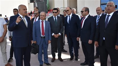 وزير الرياضة ونظيره اللبناني يتفقدان ميادين الرماية بالمدينة الأولمبية بالعاصمة الإدارية