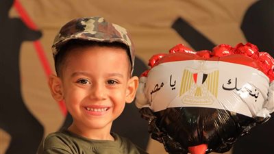 أطفال المنوفية يحتفلون بالذكرى الخمسين لنصر أكتوبر| صور 