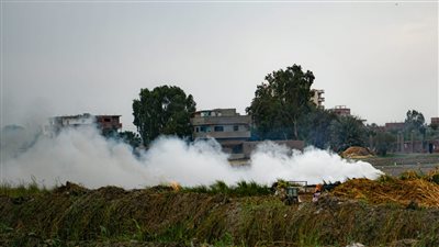 وزيرة البيئة توجه برفع درجة الاستعداد القصوى للتصدي العاجل لمصادر تلوث الهواء الحادة | صور