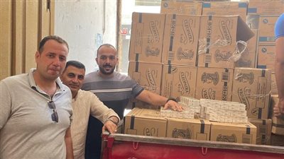 ضبط سيارة محملة بـ 43 ألف علبة سجائر قبل بيعها في السوق السوداء بالبحيرة