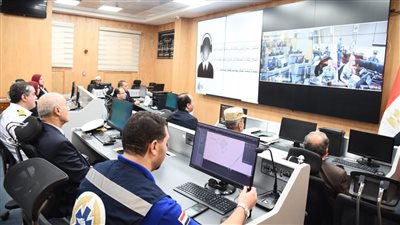 محافظ بورسعيد يشهد محاكاة عملية لمناورة مصر 9 بشبكة خدمات الطوارئ| صور 