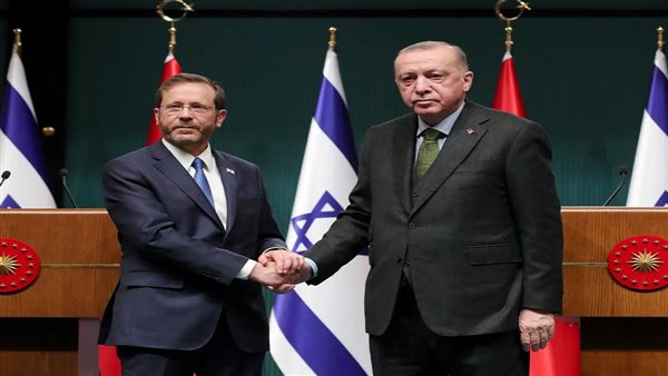 أردوغان وإسحاق هرتسوغ