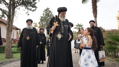 البابا تواضروس الثاني يلتقي مجمع كهنة ميلانو