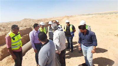 رئيس جهاز العاصمة الإدارية يتابع أعمال محطة المعالجة الرئيسية شرق المدينة