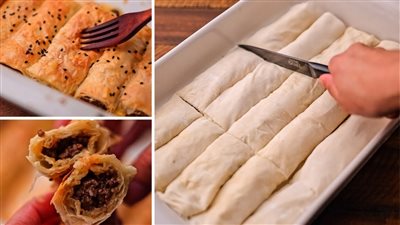 طريقة عمل الجلاش باللحمة المفرومة نادية السيد.. سر الجلاش الطري