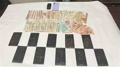 ضبط تاجر مخدرات بحوزته كيلو حشيش بمنشأة ناصر