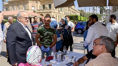 استمرار حملة التبرع بالدم بجامعة القاهرة من الأحد المقبل حتى نهاية الأسبوع