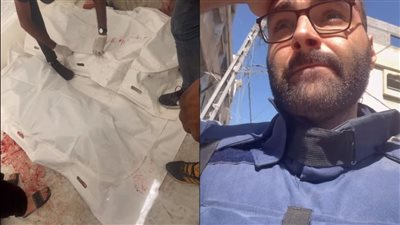 عيلتي كلها أشلاء.. صحفي فلسطيني يفقد أسرته بالكامل في قصف إسرائيلي 