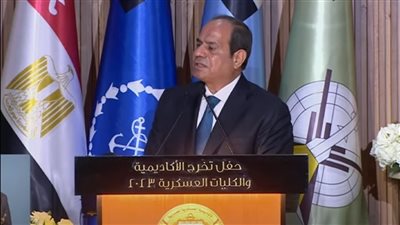 السيسي: البيوت حوالينا مشتعلة لكن شاءت إرادة ربنا أن تظل مصر آمنة مطمئنة