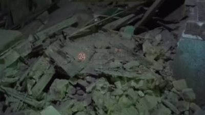 جهات التحقيق تعاين عقار الخليفة المنهار 