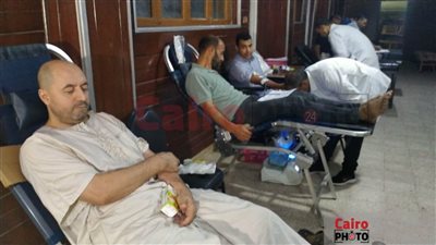 دمنا واحد.. بدء حملة تبرع بالدم في المنوفية لصالح الشعب الفلسطيني | صور