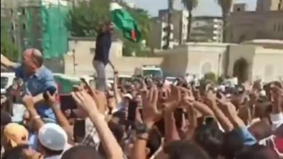 بالروح بالدم نفديك يا أقصى.. مسيرات حاشدة أمام الجامع الأزهر لدعم فلسطين | بث مباشر 