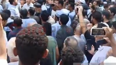 مظاهرات الأزهر اليوم لدعم فلسطين | صور وفيديو 