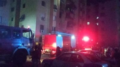الحماية المدنية ببورسعيد تُنقذ طفلين من وسط النيران في حريق وحدة سكنية ببورسعيد
