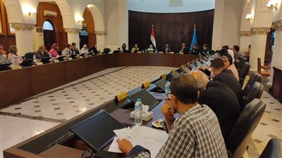 جامعة الإسكندرية تستعرض الخطة الزمنية للعام الجامعي الحالي 