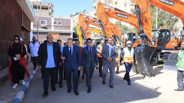 محافظ سوهاج يتفقد