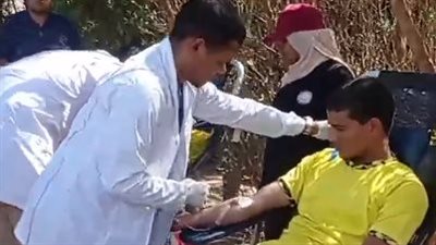 تضامنًا مع غزة.. طلاب جامعة جنوب الوادي يتبرعون بالدم لصالح الشعب الفلسطيني | بث مباشر