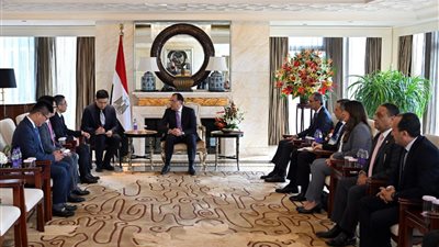 مدبولي يلتقي رئيس مجلس إدارة شركة هواوي