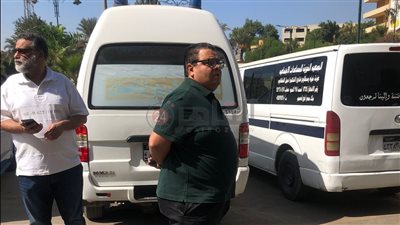 خالد جلال أول حضور جنازة الفنانة والناقدة سهام عبد السلام بمسجد السيدة نفيسة