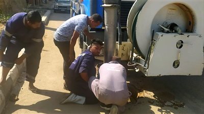 عطل مفاجئ يتسبب في انقطاع المياه عن منطقة البغدادي بالأقصر