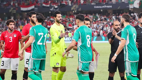 مباراة مصر والجزائر